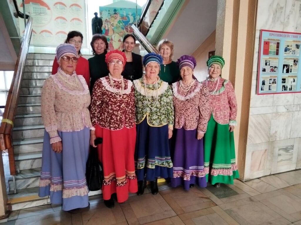Филиал МБУК "РДК" с. Верх-Чита. Вокальная народная группа "Селяночка".