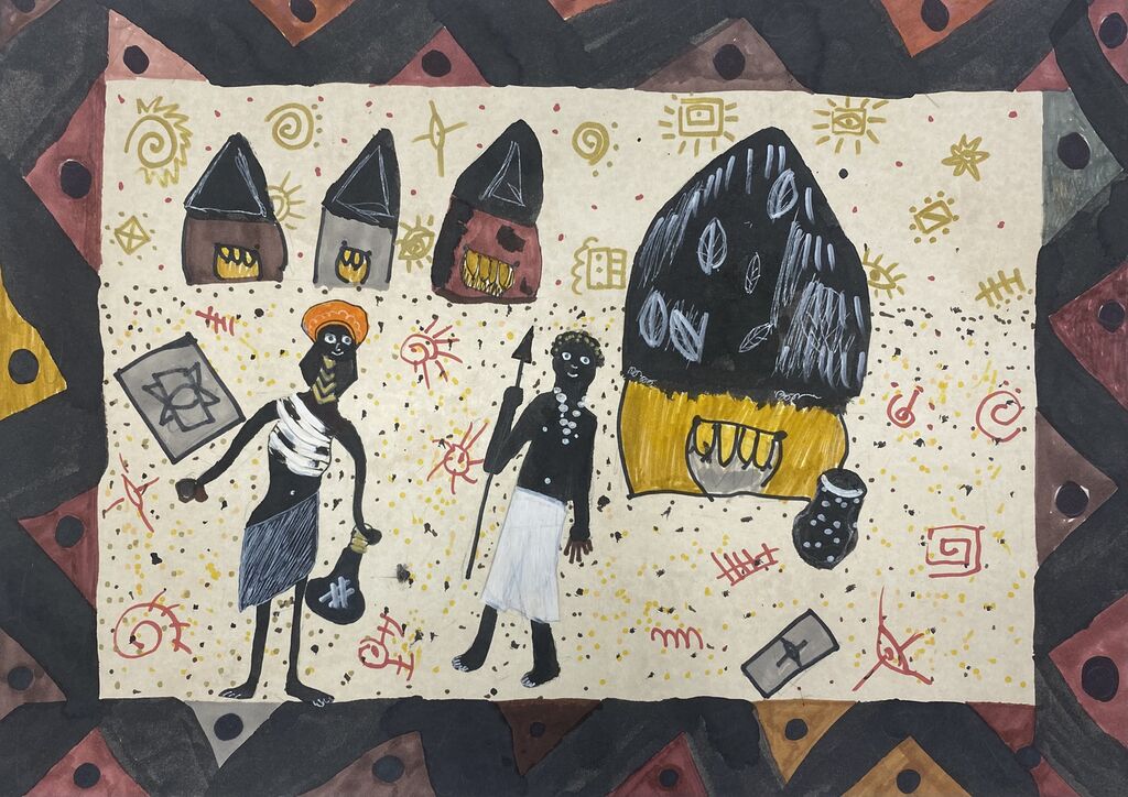 4 место - Курская Татьяна, 8 лет, преп. Крылова Анна Александровна, ДХШ Антонова