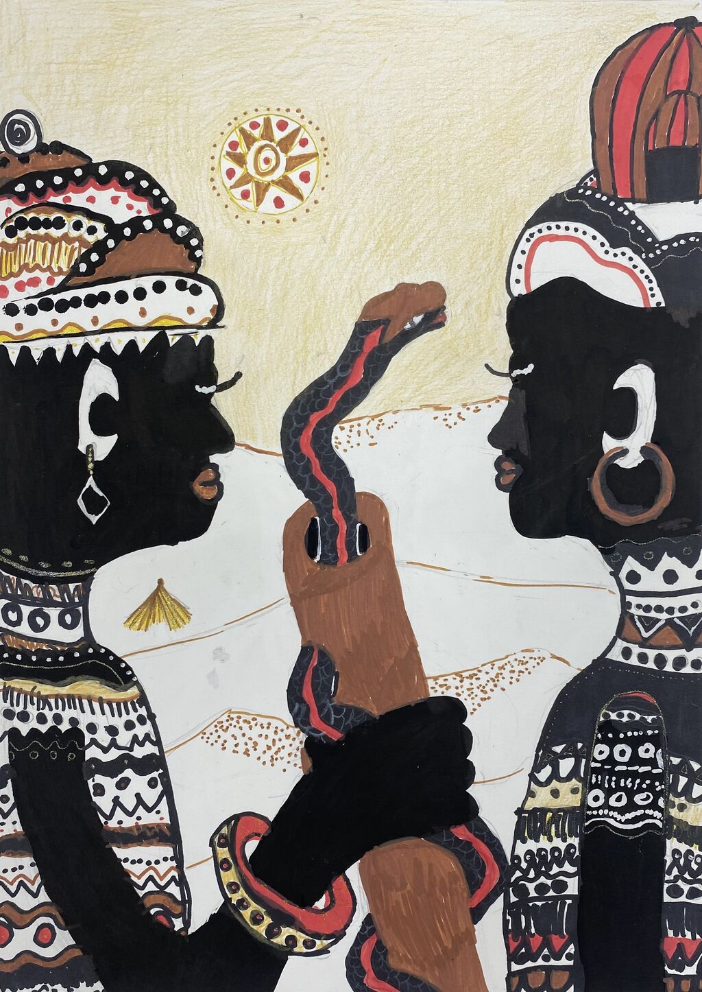 2 место - Высоцкая Елизавета, 10 лет, преп. Спиридонова Вера Дмитриевна, ДХШ Кустодиева