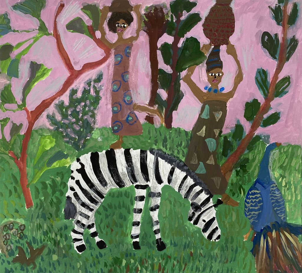 2 место - Тимофеева Полина, 9 лет, преп. Севбо Евгения Петровна, ДХШ Саутова