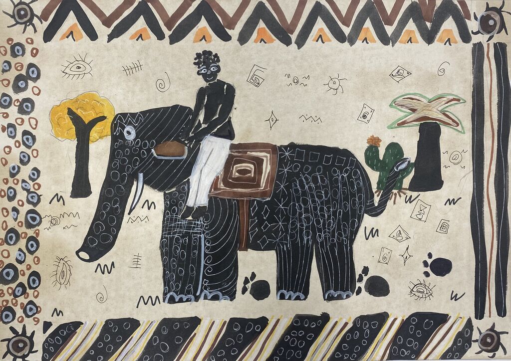 4 место - Пасечник Екатерина, 8 лет, преп. Крылова Анна Александровна, ДХШ Антонова