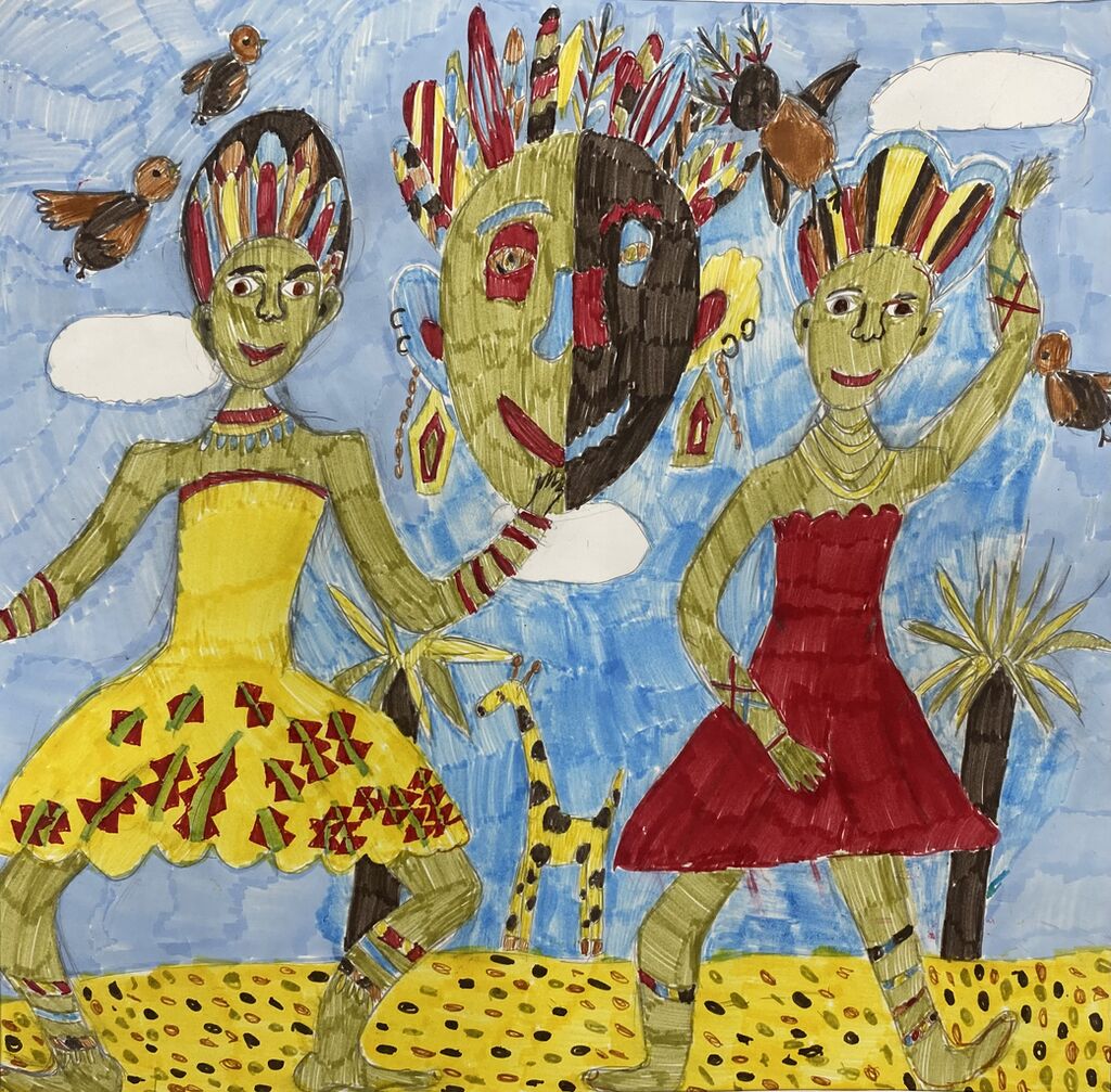 2 место - Бураева Виктория, 9 лет, преп. Севбо Евгения Петровна, ДХШ Саутова