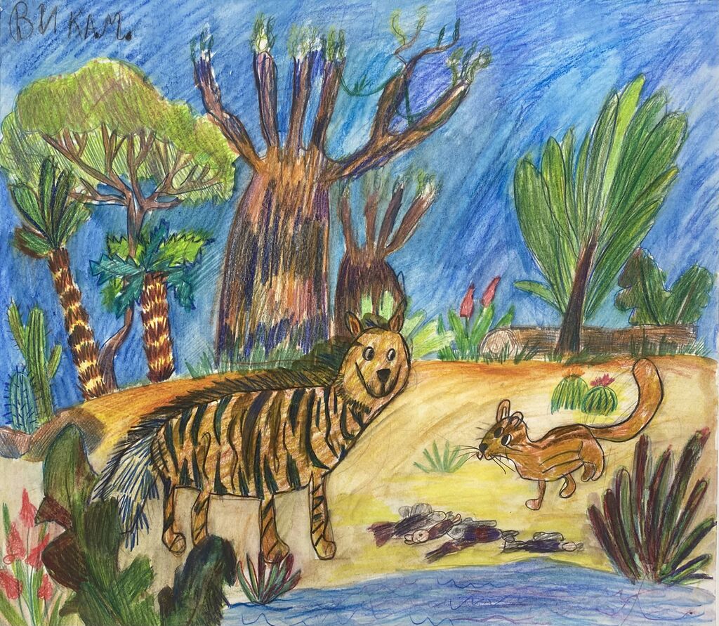 4 место - Мотовилова Виктория, 7 лет, преп. Мкртчян Ольга Робертовна, ДХШ Аникушина