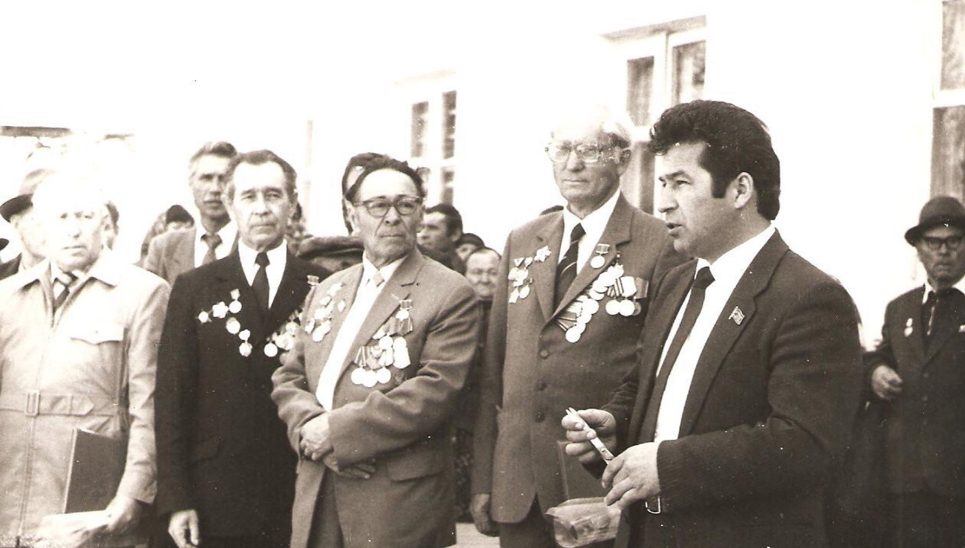 Фото с открытия музея 1985 год