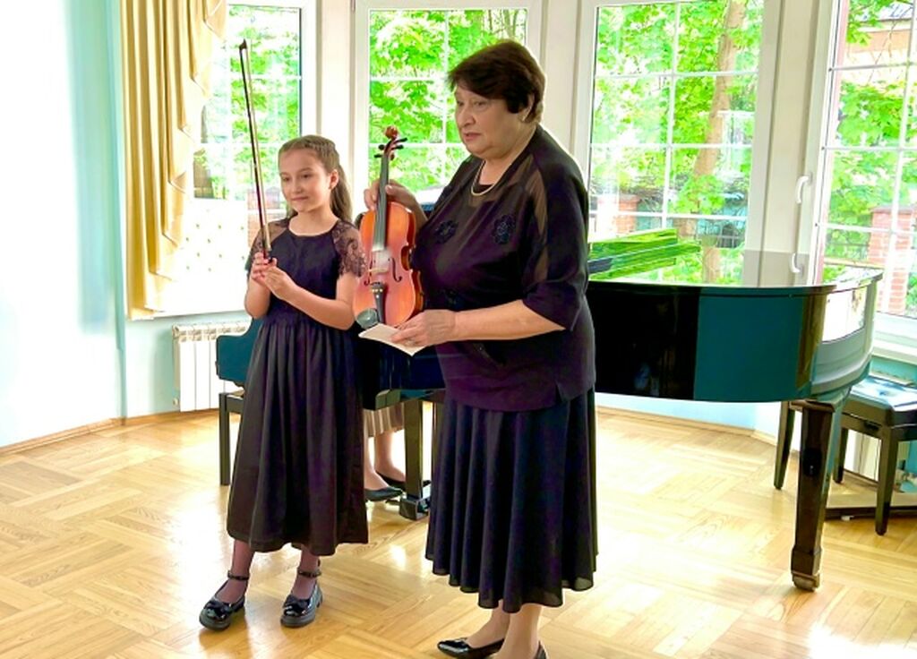 Юлия и преподаватель
