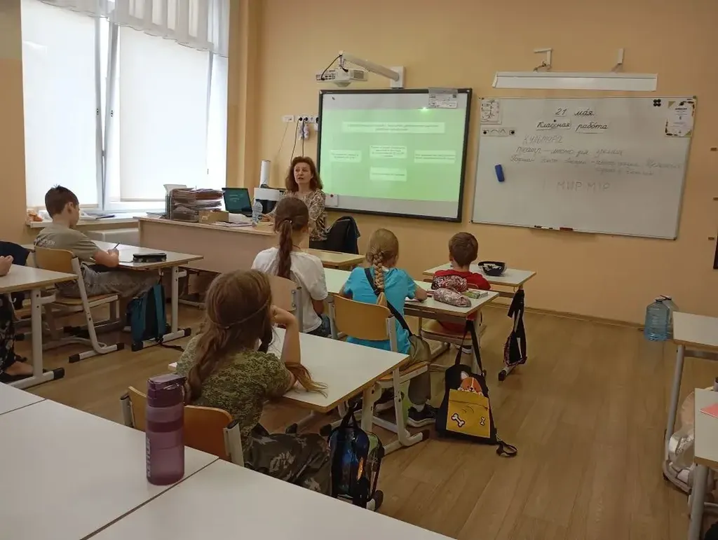 Дети слушают рассказ