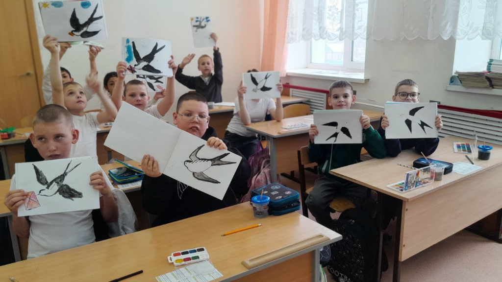 Фото блокадная ласточка