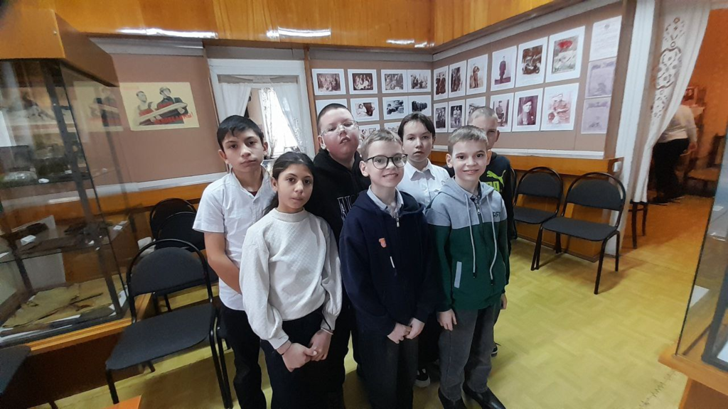фото дети в музее