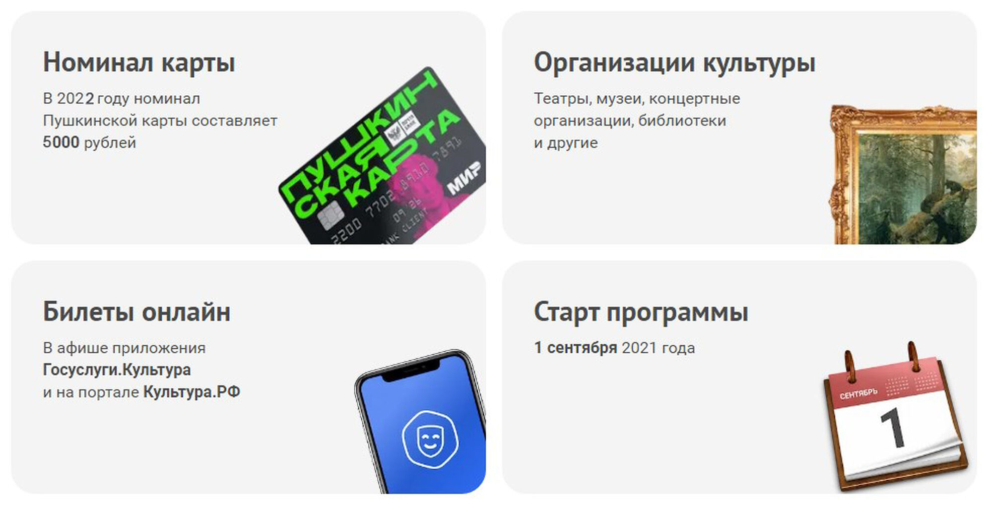 Заказать Пушкинскую Карту Через Почту